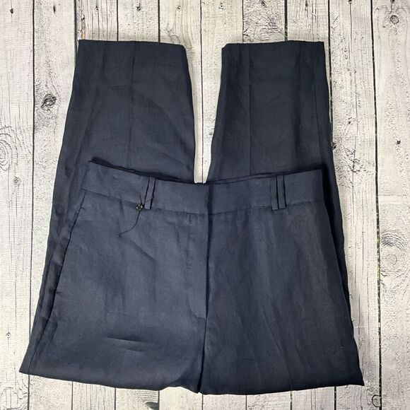 MASSIMO DUTTI 100% Linen Dress Pants - Picture 1 of 8